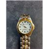 Image 2 : Hyundai Silver & Gold Toned Quartz Watch - Works
