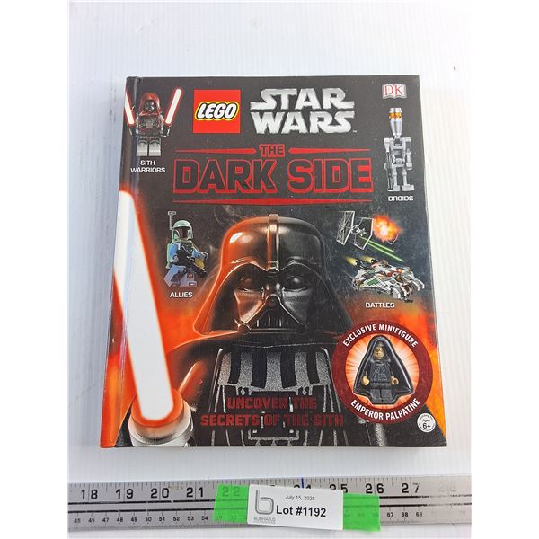 Lego Star Wars The Dark Side Book with Exclusive Minifigure