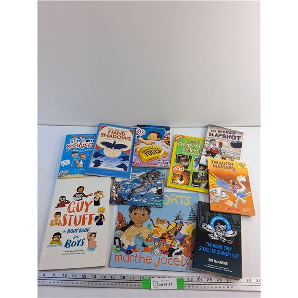 Various Book - The Wicked Slapshot, Dragon Masters and Guy Stuff