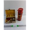Image 1 : Jewelry Box with Various Jewelry and Thermos Water Bottle