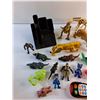 Image 2 : Various Animal & Superhero Figures and Vtech Toy Remote