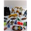Image 3 : Various Animal & Superhero Figures and Vtech Toy Remote