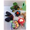 Image 2 : John Deere Tractor, Kid's Mitts, Winter Hat, Peppa Pig Figures and Plush Toys
