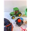 Image 3 : John Deere Tractor, Kid's Mitts, Winter Hat, Peppa Pig Figures and Plush Toys