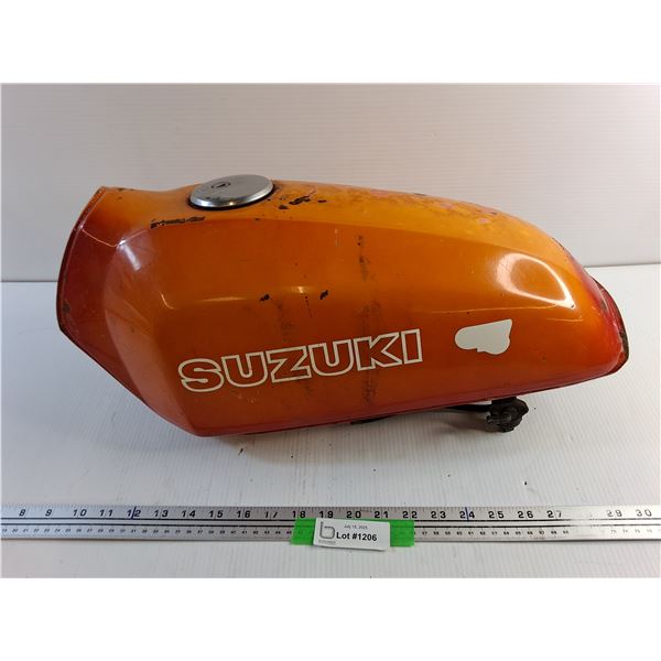 Vintage Suzuki Motorcycle Fuel Tank  -  PICK UP