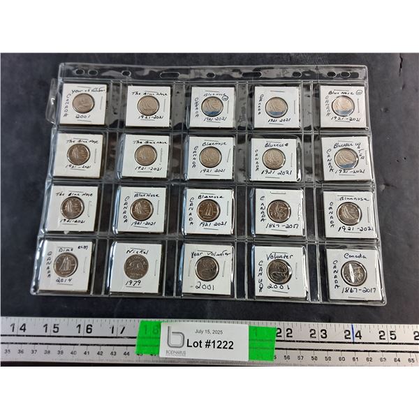 Various Canadian Collectors Coins