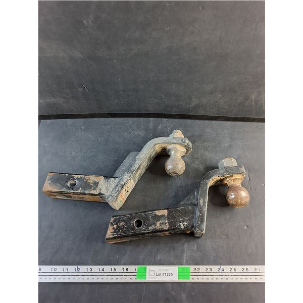 (2)  Trailer Hitches - 2" Ball - PICK UP