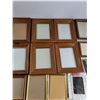 Image 3 : (17) Picture Frames - Wedding Frame 5.5'' x 8'', Folding Frame 10'' x 7'', Misc