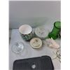 Image 2 : (10) Bowls, Candle Holder, Sea Shell, Misc