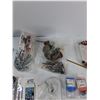 Image 4 : Assorted - Nails, Leather Wallet Kit, (2) Phone Cases, Misc - As Is