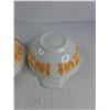 Image 5 : (3) Pyrex Amish Pumpkin Butterprint - As Is