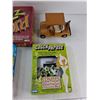 Image 3 : (3) Board Games - Take Away, Buzz Word, Catch Phrase, Decorative Wooden Golf Cart