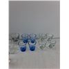 Image 4 : (2) Candle Holders, (17) Shot Glasses