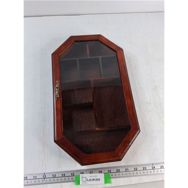 Wooden Wall Display - 9.5'' x 16'' x 2 1/4''