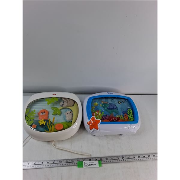 (2) Crib Music Boxes - Works