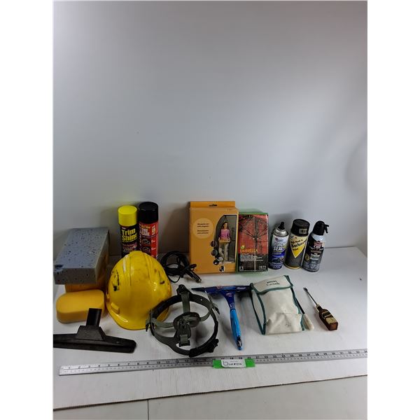 Assorted - High Shine Tire Car, Helmet, Sponges, Misc - As IS CANNOT SHIP