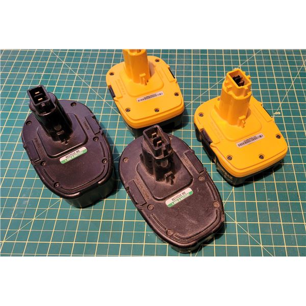 DeWalt 18V Batteries-Untested