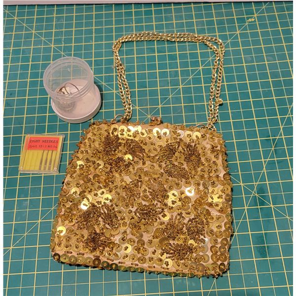 Vintage(?) Purse and miscellaneous