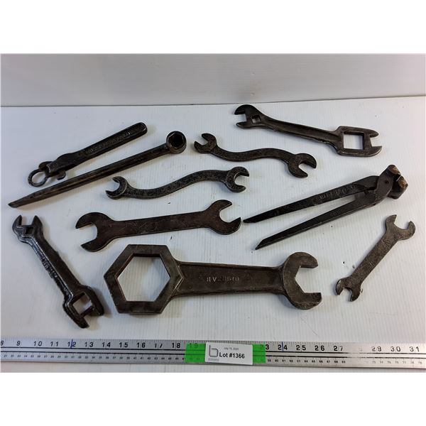 Various Wrenches and Nail Puller