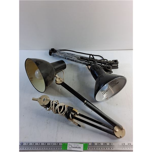 (2) Desk Lamps - As Is