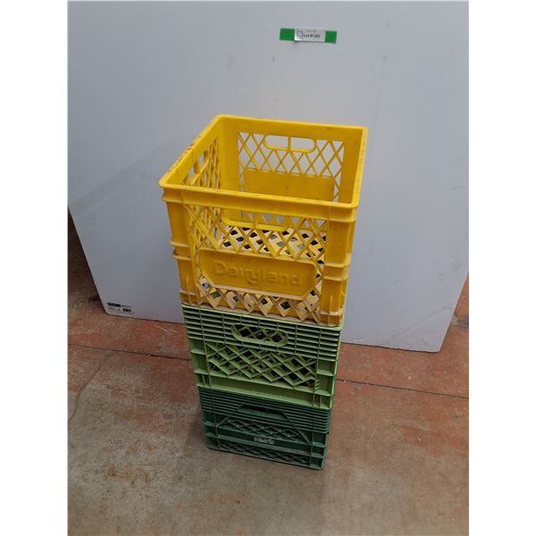 (3) Milk Crates - PICK UP ONLY