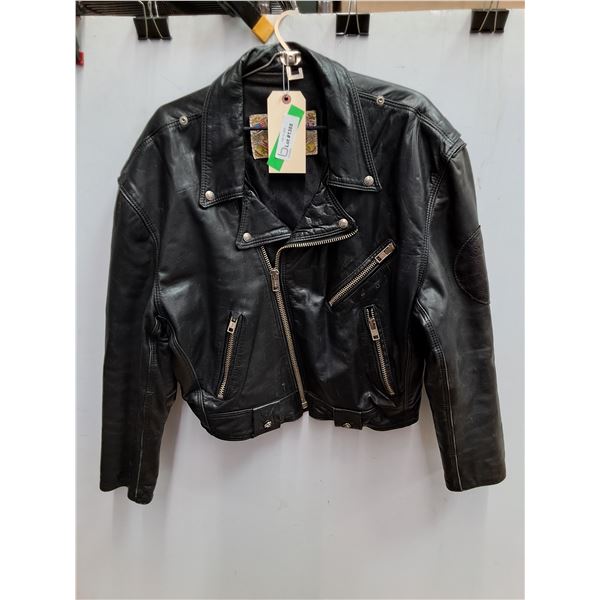 *Leather Bikers Jacket - Size L to XL