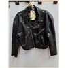 Image 1 : *Leather Bikers Jacket - Size L to XL