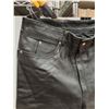 Image 2 : Bikers Leather Pants - Size 42