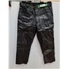 Image 1 : Bikers Leather Pants - Size 36