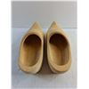 Image 3 : Wood Carved Shoes - Size 11"