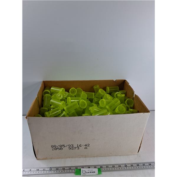 Plastic Pill Bottles - As Is