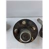 Image 4 : (4) Trailer Axle Kit, Pipe Clamp - As Is CANNOT SHIP
