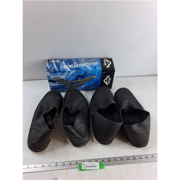 (2) Pair Of Acton Footwear Protection - Size 10 - 11