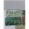 Image 2 : (5) Vintage Saskatchewan Licence Plates