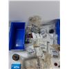 Image 2 : Assorted - (3) Plastic Conainers, Bearings, Assorted Shockmounts, Misc -As Is
