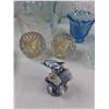 Image 6 : Assorted - Metal Tin, (6) Candle Holders, Salt & Pepper Shakers, Misc
