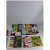 Image 4 : Assorted - (9) Record & Books, Assorted Activity Books, Hardy Boy Hardcover Book, Misc - As Is