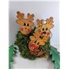 Image 4 : Wooden Reindeer Christmas Decoration - As Is