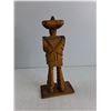 Image 8 : Wood Candle Holder, Wooden Statue - As IS