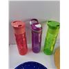 Image 4 : (3) Contigo Water Bottles, Coffee Pod Holder,  Serving Platter, Misc
