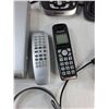 Image 5 : (5) Panasonic Telephones, Philips DVD Video Player, Headphones, Misc - As Is