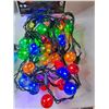 Image 6 : (3) Glimmer LED Net Lights, LED G40 Light Set - Works