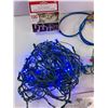 Image 2 : (2) LED Light Sets, Extension Cord, Clip Hooks - As Is