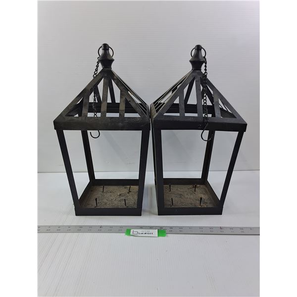 Hanging Light Decor- 9" x 17.5" x 9"