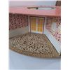 Image 4 : 1960 Markx Hexagon Doll House- Comes w/ Furniture- 23.5" x 6"