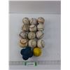Image 1 : (12) Baseballs And (2) Foam Balls