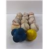 Image 2 : (12) Baseballs And (2) Foam Balls