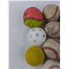 Image 3 : Variety Of Balls- (12) Baseballs, Foam Ball, Wiffle Ball