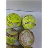 Image 6 : (7) softball And (1) Wiffle Ball