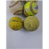 Image 2 : (6) Softball And (2) Dimpled Baseballs